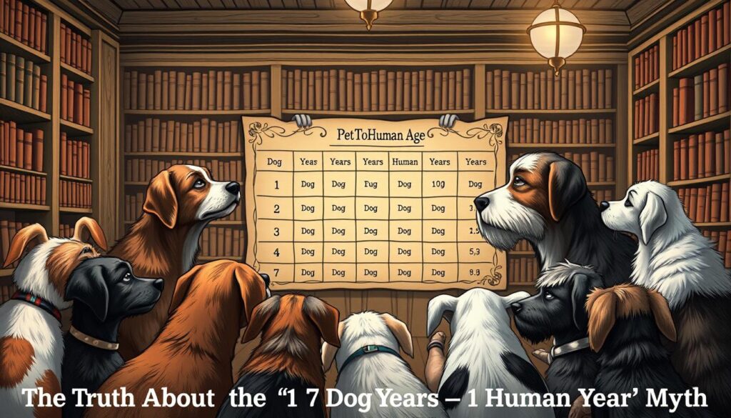 dog age myth origins dog age myth origins